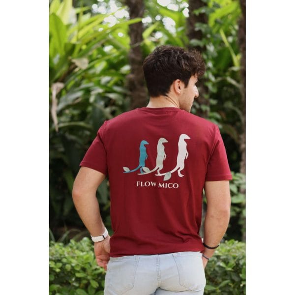 Camiseta Burgundy Savannah