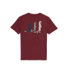Camiseta Burgundy Savannah